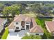 Aerial view of house and neighborhood at 4327 Glendon Pl, Valrico, FL 33596