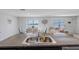 Kitchen with granite countertop island and double sink at 602 Olive Conch St, Ruskin, FL 33570