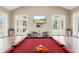 Game room with pool table and access to backyard at 11623 Innfields Dr, Odessa, FL 33556