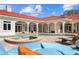 Large pool with spa and plenty of lounge space at 11623 Innfields Dr, Odessa, FL 33556
