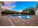 Expansive pool and patio with plenty of space for lounging at 11623 Innfields Dr, Odessa, FL 33556