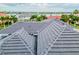 Dark gray tile roof of a waterfront home at 6434 Rubia Cir, Apollo Beach, FL 33572