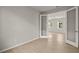 Bright office with glass french doors and light hardwood floors at 11217 Livewell Ct, Venice, FL 34293