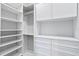 Organized closet with custom shelving and storage at 5032 W Longfellow Ave, Tampa, FL 33629