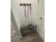 Convenient laundry area with pet supplies and gate at 2437 Orange Harvest Pl, Seffner, FL 33584
