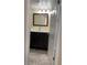 Bathroom with dark vanity and tiled flooring at 10423 Carrollbrook Cir # 201, Tampa, FL 33618