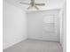 Bedroom with ceiling fan and window blinds at 2927 Minuteman Ln, Brandon, FL 33511