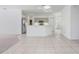 Kitchen features island, stainless steel appliances, and light cabinets at 2927 Minuteman Ln, Brandon, FL 33511