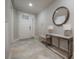 Bright and airy entryway with a modern console table at 903 Heritage Groves Dr, Brandon, FL 33510