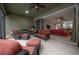 Spacious screened lanai connecting indoor and outdoor living spaces at 903 Heritage Groves Dr, Brandon, FL 33510