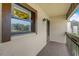 Private condo balcony with access to unit 202 at 2400 Winding Creek Blvd # 3-202, Clearwater, FL 33761