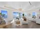Luxurious main bedroom with stunning water views and ample natural light at 96 Martinique Ave, Tampa, FL 33606