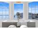 Relaxing bathroom with a freestanding tub and water views at 96 Martinique Ave, Tampa, FL 33606
