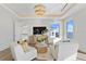 Relaxing sitting area with water views and comfortable seating at 96 Martinique Ave, Tampa, FL 33606