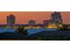 Stunning city skyline view at sunset at 96 Martinique Ave, Tampa, FL 33606