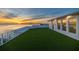 Relaxing rooftop terrace with city view at 96 Martinique Ave, Tampa, FL 33606
