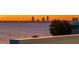 Scenic waterfront view at sunset at 96 Martinique Ave, Tampa, FL 33606