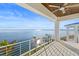 Spacious balcony boasting stunning water views and a relaxing atmosphere at 96 Martinique Ave, Tampa, FL 33606