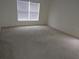 Simple bedroom with carpeted floors and large windows at 10319 Avelar Ridge Dr, Riverview, FL 33578
