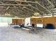 Large outdoor pavilion with ceiling fans at 8529 Kenton Rd, Wesley Chapel, FL 33545