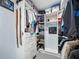 Large walk-in closet with ample shelving and hanging space at 8251 Brent St # 912, Port Richey, FL 34668