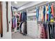 Large walk-in closet with ample shelving and hanging space at 8251 Brent St # 912, Port Richey, FL 34668