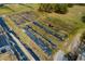 High-angle view of cultivated land with black plastic at 10521 County Road 579, Thonotosassa, FL 33592