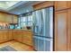 This renovated kitchen boasts stainless steel appliances, custom cabinets, and great storage at 12246 2Nd E St # 503, Treasure Island, FL 33706