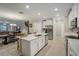 Spacious kitchen featuring stainless steel appliances and an island at 31396 Cabana Rye Ave, San Antonio, FL 33576