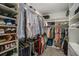 Large walk-in closet with ample shelving and hanging space at 31396 Cabana Rye Ave, San Antonio, FL 33576