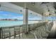 Outdoor bar with lagoon view and comfortable seating at 31396 Cabana Rye Ave, San Antonio, FL 33576