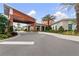 Modern community clubhouse with covered entryway at 31396 Cabana Rye Ave, San Antonio, FL 33576