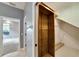 Spacious closet with built-in shelving and hanging rod at 20026 Heritage Point Dr, Tampa, FL 33647