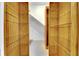 Large walk-in closets with wood shelving and glass at 20026 Heritage Point Dr, Tampa, FL 33647