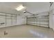 Spacious garage with built-in shelving and ample storage at 20026 Heritage Point Dr, Tampa, FL 33647