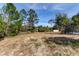 Open backyard with mature trees and natural Florida landscape at 7820 Sycamore Dr, New Port Richey, FL 34654