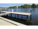 Community boat dock on the waterfront at 2424 W Tampa Bay Blvd # L202, Tampa, FL 33607