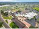 Aerial view of community center and amenities at 1707 Tahoe Dr, Sun City Center, FL 33573