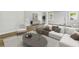 Living room with sectional sofa and contemporary decor at 206 E Frierson Ave, Tampa, FL 33603