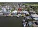 Waterfront home with private boat dock and lift on canal with quick gulf access at 406 Islebay Dr, Apollo Beach, FL 33572