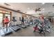 Well-equipped fitness center featuring modern cardio machines and equipment at 406 Islebay Dr, Apollo Beach, FL 33572