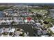 Aerial view showing home location in waterfront community at 406 Islebay Dr, Apollo Beach, FL 33572
