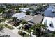 Aerial view of waterfront homes and neighborhood at 406 Islebay Dr, Apollo Beach, FL 33572