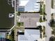 An aerial view of a waterfront home with a private pool and boat dock at 406 Islebay Dr, Apollo Beach, FL 33572