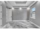 This bedroom features neutral walls, stylish flooring, recessed lighting, and a ceiling fan at 534 Estuary Shore Ln, Apollo Beach, FL 33572