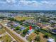 Aerial view showing the property's location in a residential neighborhood at 548 Estuary Shore Ln, Apollo Beach, FL 33572