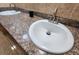 Bathroom with dual sinks and granite countertop at 2275 Willowbrook Dr, Clearwater, FL 33764