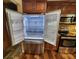 Stainless steel French door refrigerator at 2275 Willowbrook Dr, Clearwater, FL 33764