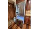 Stainless steel refrigerator with bottom freezer drawer in kitchen at 2275 Willowbrook Dr, Clearwater, FL 33764