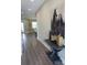 Bright entryway with hardwood floors and decor at 213 W Giddens Ave, Tampa, FL 33603